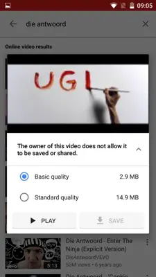 YouTube Go android App screenshot 3